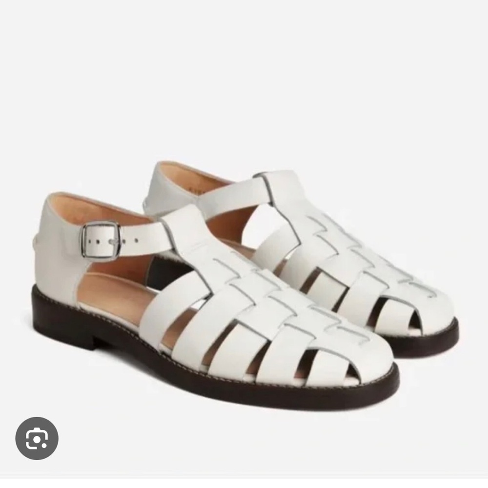 Everlane Fisherman Sandals in Ivory